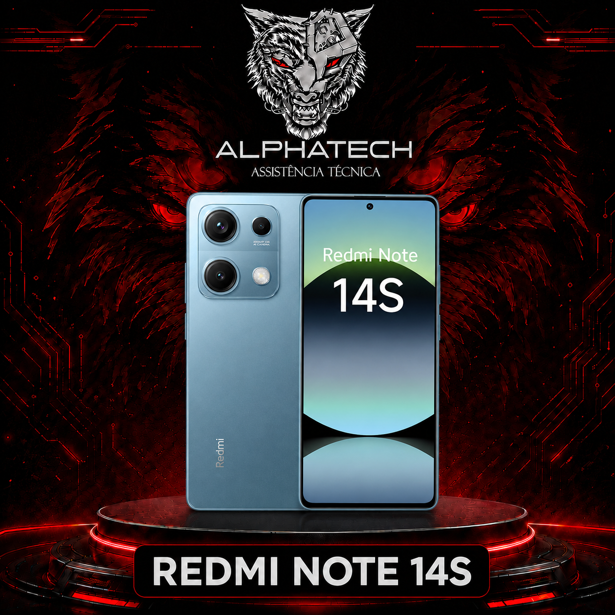 Redmi Note 14S 256GB/8GB RAM-Lacrado