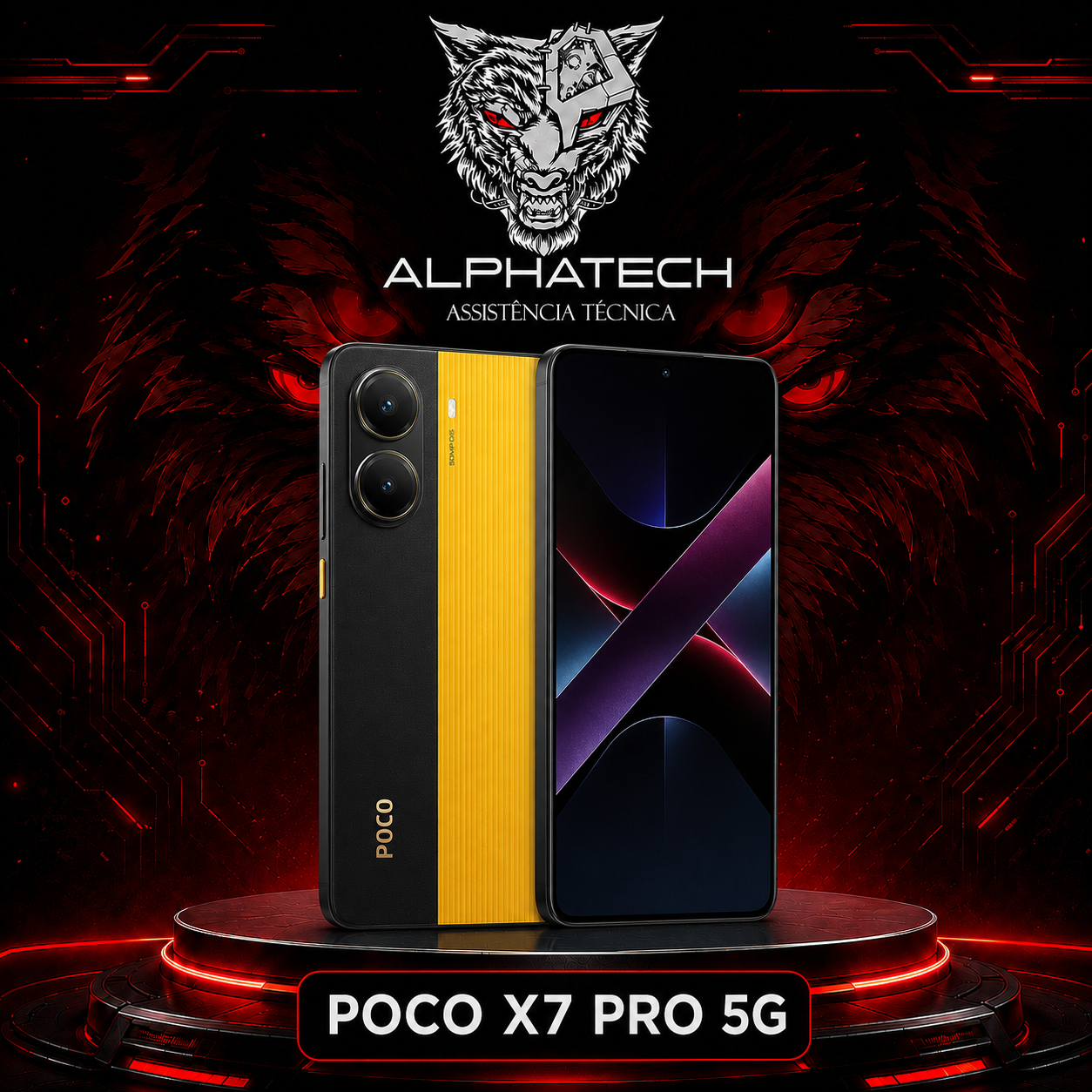 POCO X7 PRO 5G 512GB/12GB RAM-Lacrado
