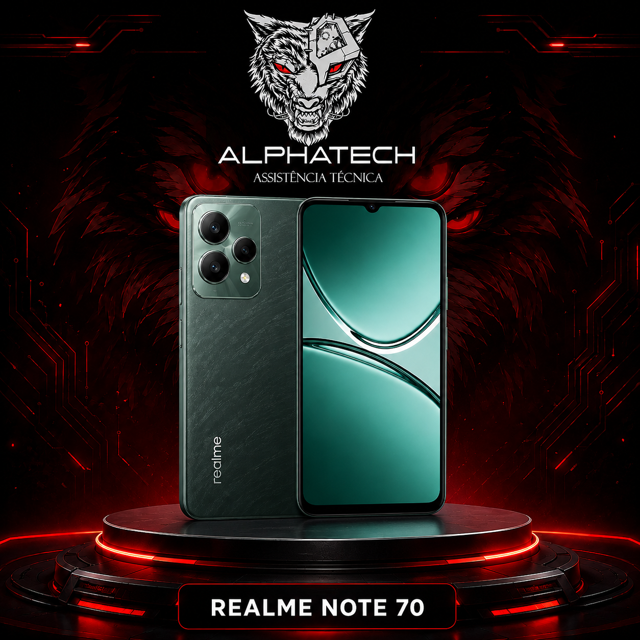 Realme Note 70 128GB/4GB RAM-Lacrado