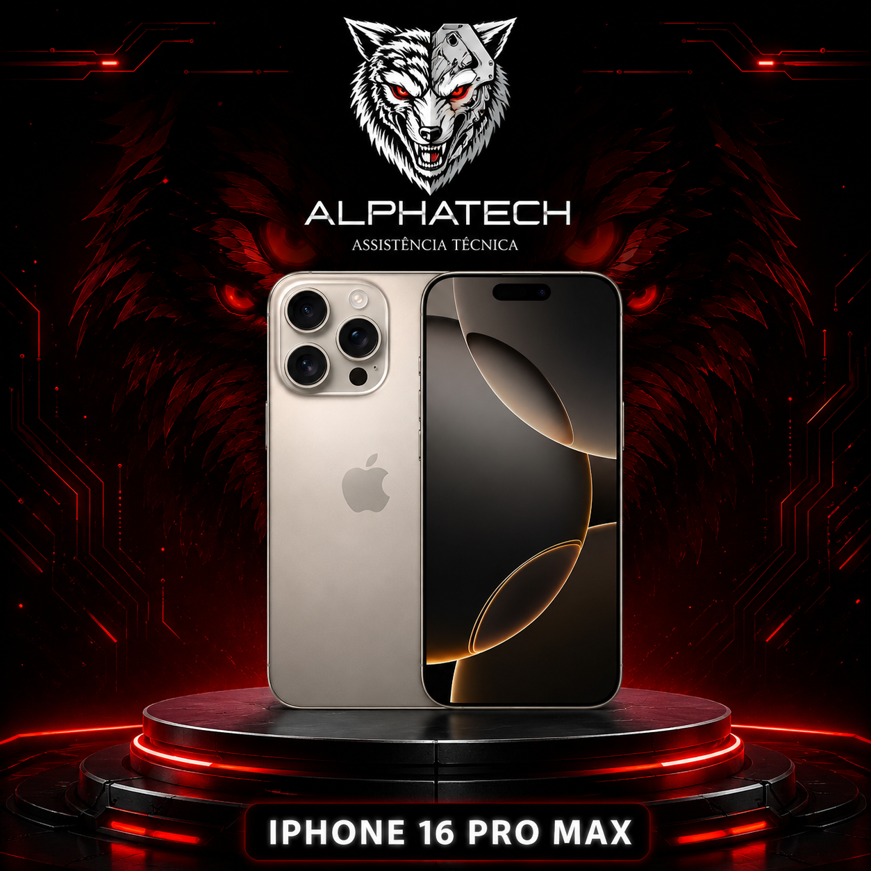 iPhone 16 PRO MAX-512GB Lacrado