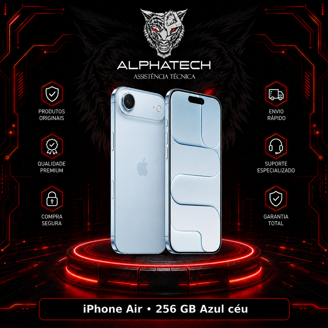 iPhone Air 256GB-Lacrado