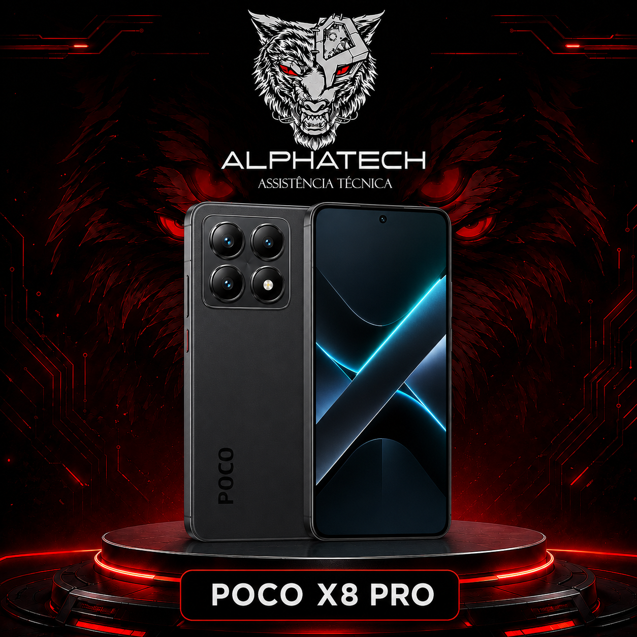 POCO X8 PRO 5G 512GB/12GB RAM-Lacrado