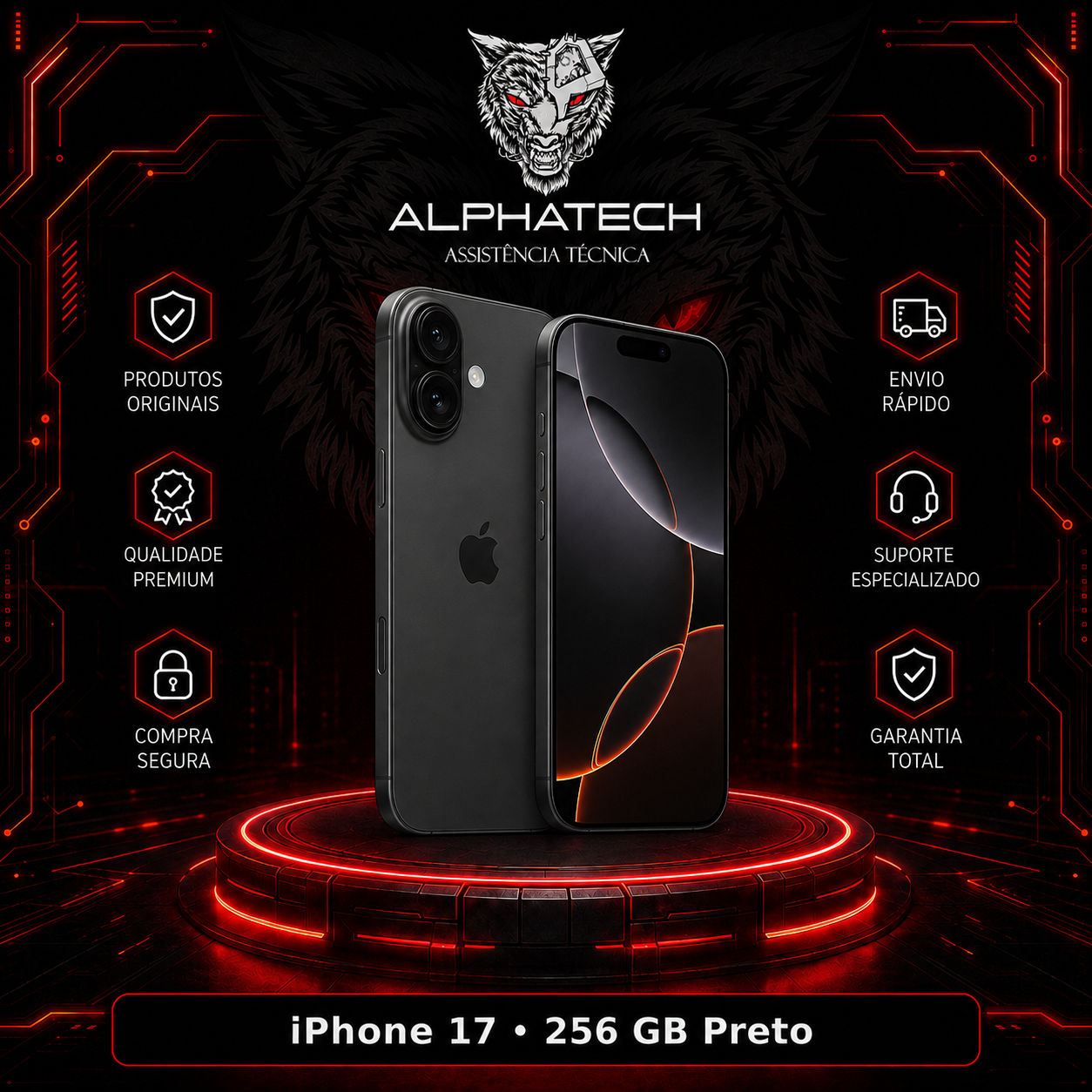 iPhone 17 256GB-Lacrado