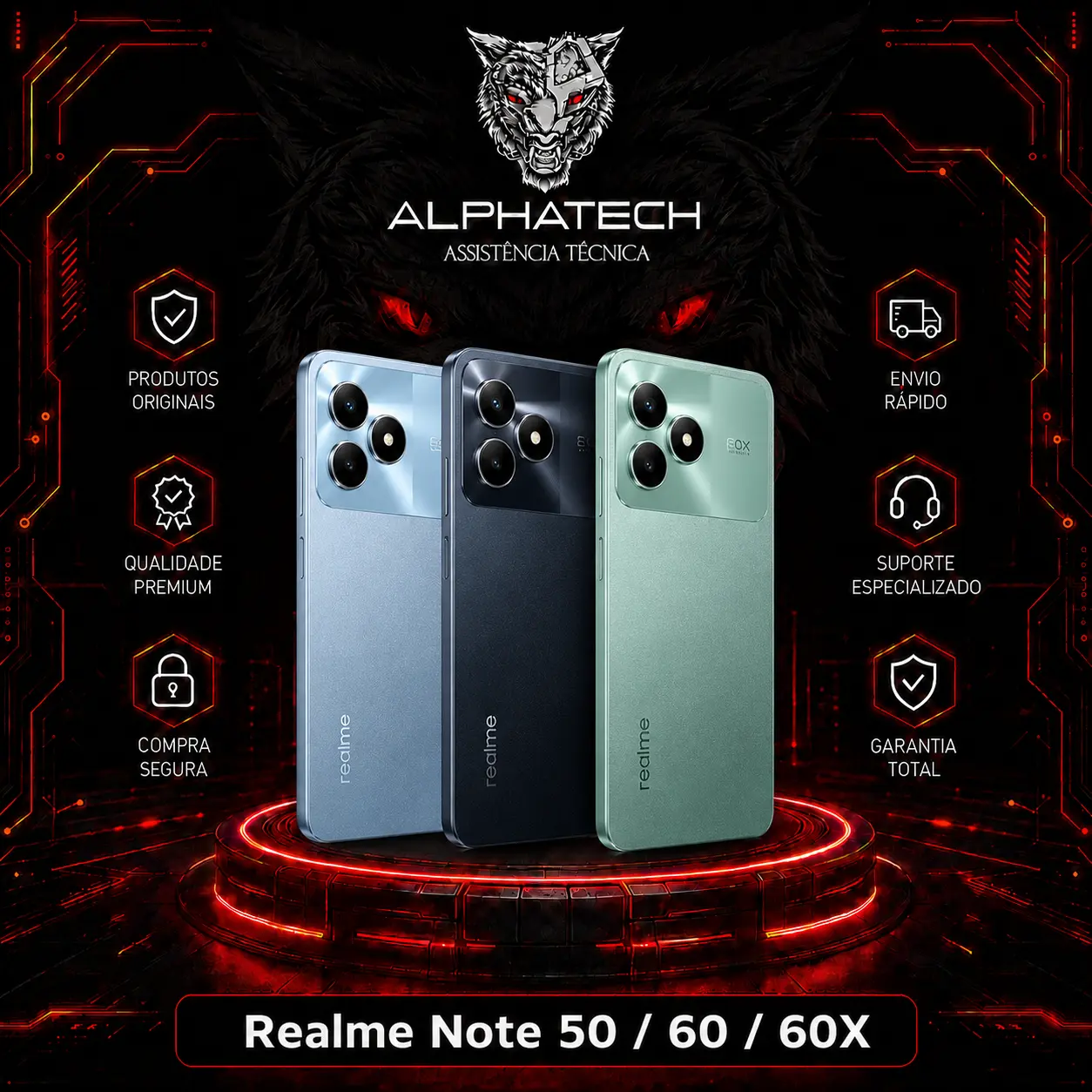 Realme Note 60x 128GB/4GB RAM-Lacrado